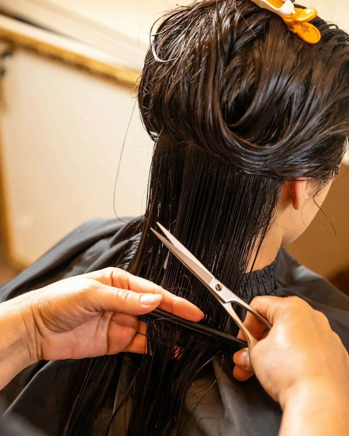 Symbolbild für einen professionellen Friseur-Hausbesuch
